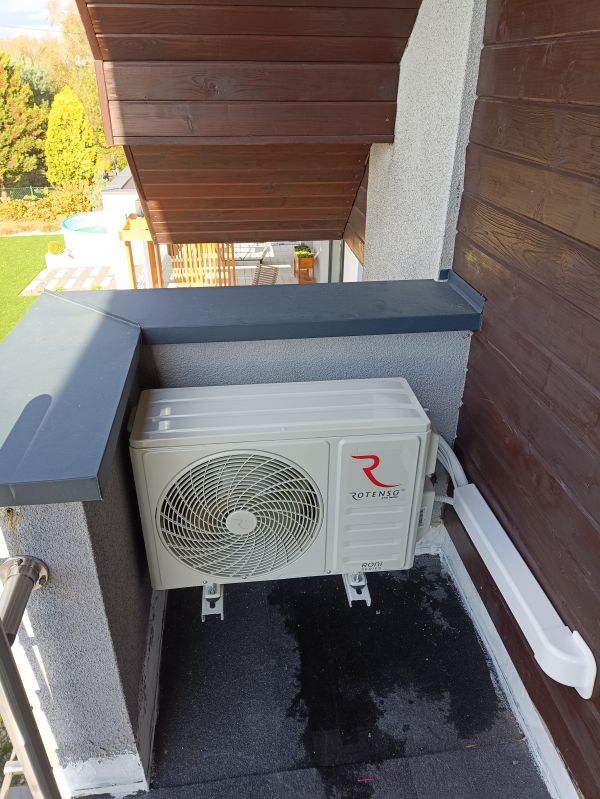 Montaż klimatyzacji w domu prywatnym z fotowoltaiką Żory